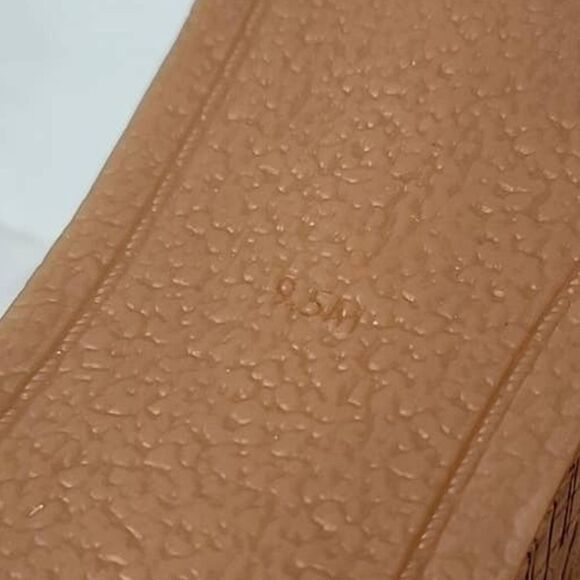 𝅺Sam Edelman Reid Black Strap Cork Wedge Sandals - Picture 9 of 13